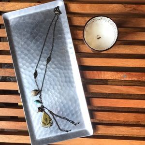 Lucky Brand brass necklace